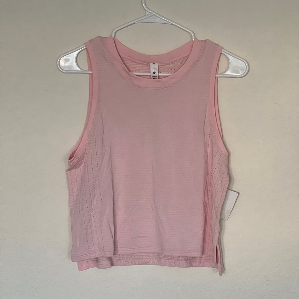 Lulu Lemon Strawberry Milkshake Train To Be Tank